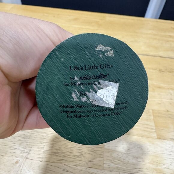 Eddie Walker Life's Little Gifts Sewing Spools Christmas Tree Folk Art Country - Picture 7 of 15